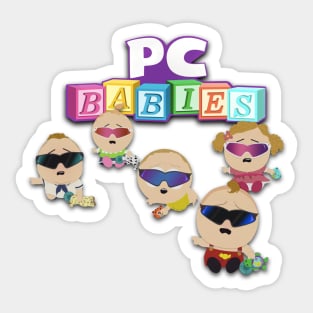 PC Babies - South Park Spinoff Sticker